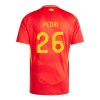 Dječji - Dresovi Komplet Španjolska Pedri 26 Domaći Euro 2024